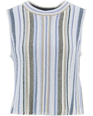 Barbour Tops ,Veelkleurig ,Josie Knitted Vest - Blauw