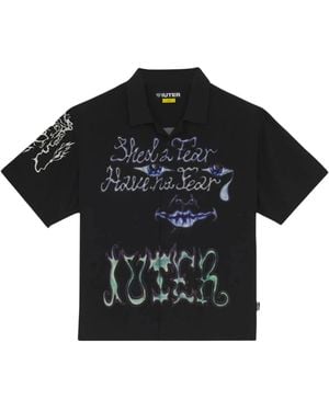 Iuter Short Sleeve Shirts - Negro