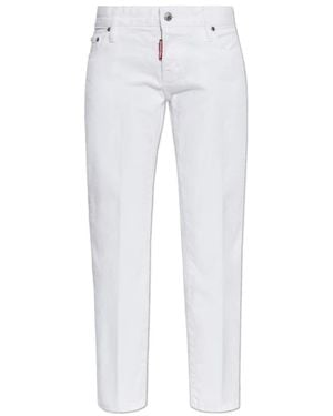 DSquared² Cropped Jeans - White
