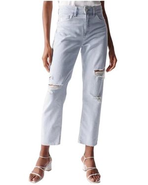 Salsa Jeans Cropped Jeans - Blue