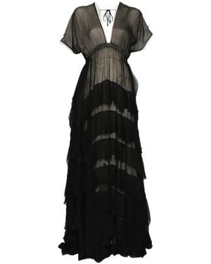 Mes Demoiselles Maxi Dresses - Black