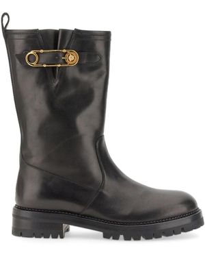 Versace High Boots - Noir