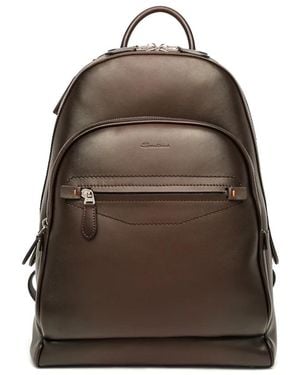 Santoni Backpacks - Brown