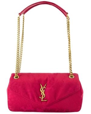 Saint Laurent Shoulder Bags - Purple
