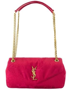 Saint Laurent Shoulder Bags - Paars
