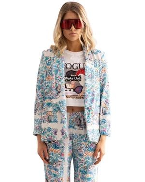 5 PROGRESS Botanic Garden Jacket - Blau