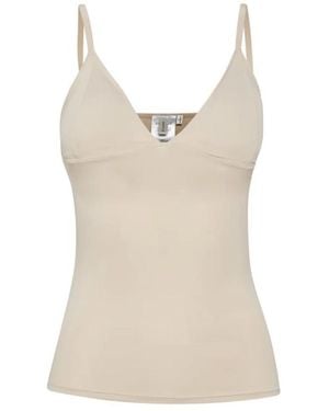 Gestuz Sleeveless Tops - Brown