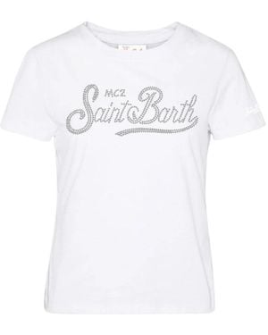 MC2 Saint Barth T-Shirts - White