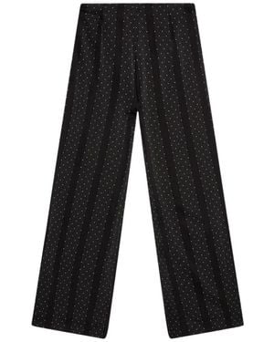 BUSNEL Wide Trousers - Zwart