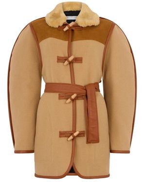 Philosophy Di Lorenzo Serafini Belted Coats - Brown