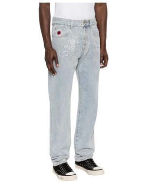 ICECREAM Straight Jeans - Grey