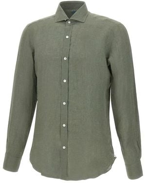 Barba Napoli Casual Shirts - Green