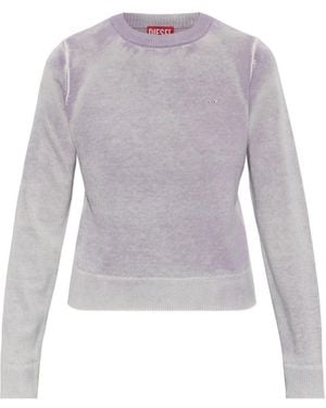 DIESEL M-Lovre Trui - Grijs