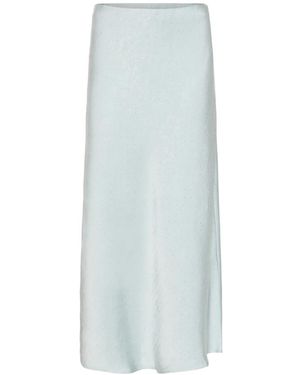 Ichi Midi Skirts - Bleu