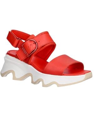 Sorel Flat Sandals - Rojo