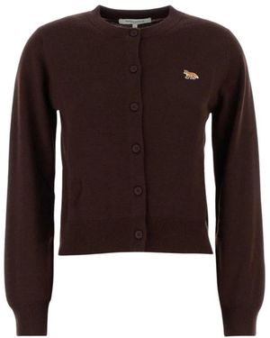 Maison Kitsuné Cardigans - Bruin