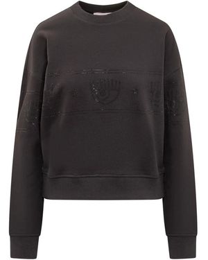 Chiara Ferragni Sweatshirts - Black