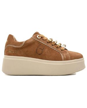 Tosca Blu Platform Dazzling Sneakers - Braun