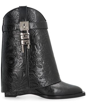 Givenchy Cowboy & Biker Boots - Black