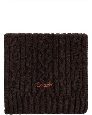 COACH Winter Scarves - Negro