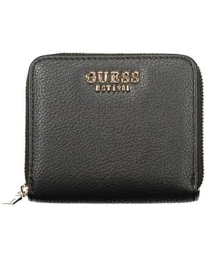 Guess Accessoires ,Zwart ,Leer Melody Slg Small Zip Around Portemonnee