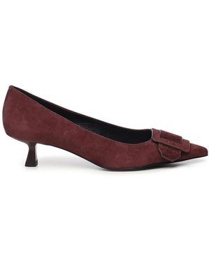 Bibi Lou Court Shoes - Red
