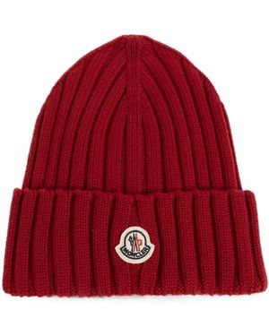 Moncler Beanies - Rosso