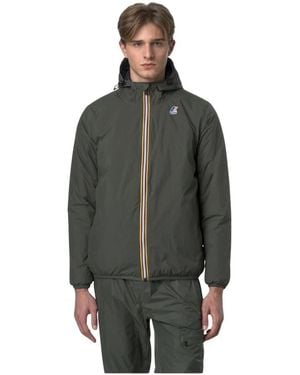 K-Way Fitness ,Groen ,Polyester Claude Jacket