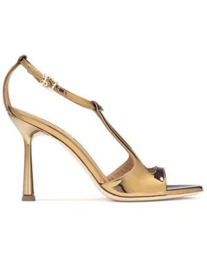 Sergio Levantesi High Heel Sandals - Metallic