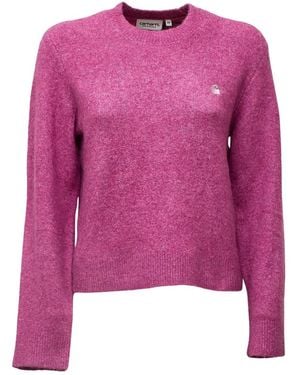 Carhartt Round-Neck Knitwear - Purple