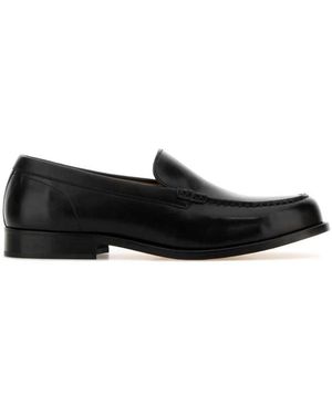 A.P.C. Leather Loafers - Schwarz