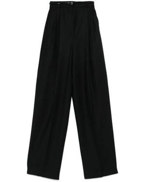 Sportmax Wide Trousers - Black