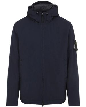 Stone Island Soft Shell-R Jas - Blauw