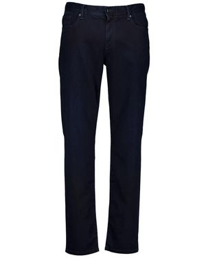 ALBERTO Slim-Fit Trousers - Blue