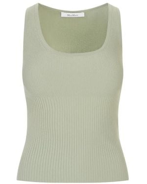 Max Mara Sleeveless Tops - Verde