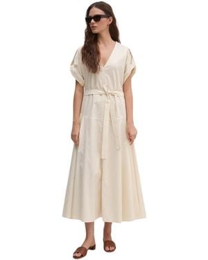 Sandro Ferrone Midi Dresses - Neutro