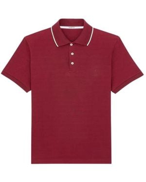 Saint Laurent Polo Shirts - Red
