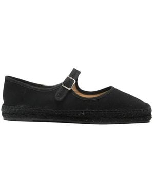 Castañer Padua Mary-Jane Espadrille - Zwart