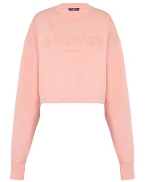 Balmain Sweatshirts - Rosa