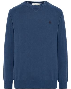 U.S. POLO ASSN. Round-Neck Knitwear - Blu