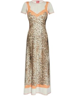 DIESEL Maxi Dresses - Metallic