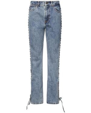 ROTATE BIRGER CHRISTENSEN Slim-Fit Jeans - Azul
