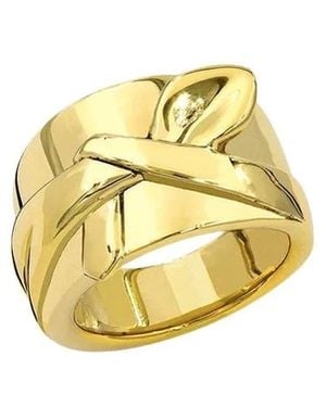 Ines De La Fressange Paris Accessoires ,Geel ,Victoria Tie Ring