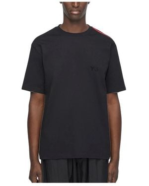 adidas Fitness ,Zwart ,Katoen Gradient Stripes Short Sleeve Tee
