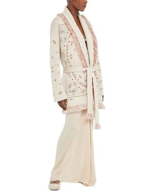 Alanui Long Knitwear - Natural