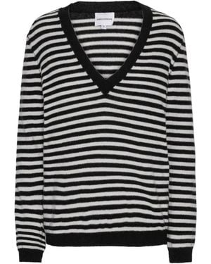 American Dreams V-Neck Knitwear - Nero