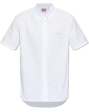 KENZO Overhemden ,Wit ,Formal Shirts