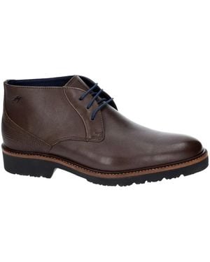 Fluchos Schnürstiefelette - Braun
