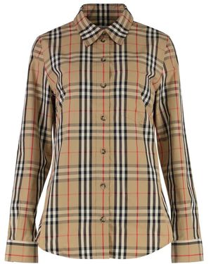 Burberry Shirts - Naturel