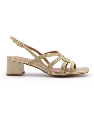 Bibi Lou High Heel Sandals - Metallic